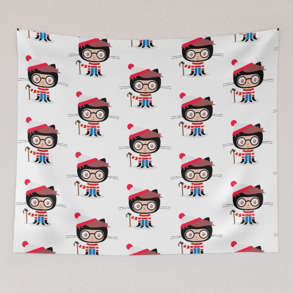 Item preview, Octocat where_s wally designed and sold by Dockery-Kurt.