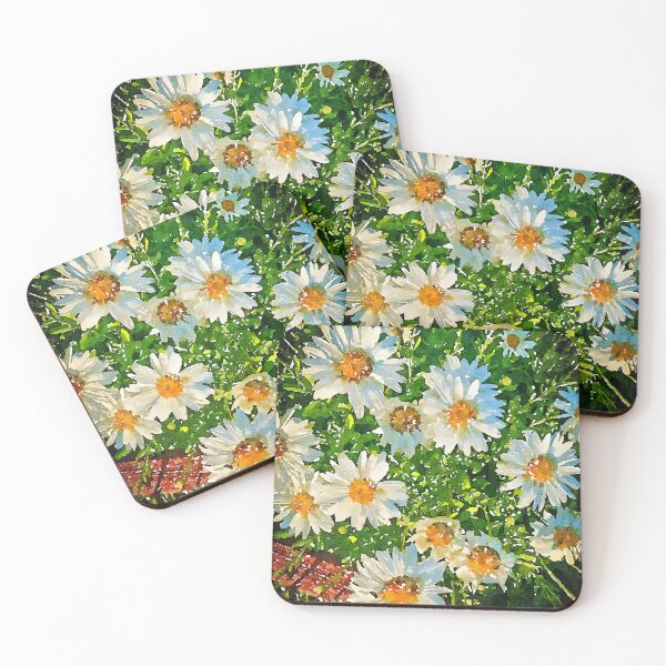 Item preview, Shasta Daisy Flowers in Watercolor, Los Angeles, California designed and sold by Douglas E. Welch Design and Photography.