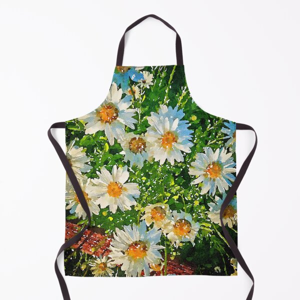 Item preview, Shasta Daisy Flowers in Watercolor, Los Angeles, California designed and sold by Douglas E. Welch Design and Photography.