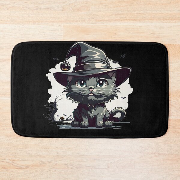 Item preview, Cute Black Cat designed and sold by TrendyPalette.
