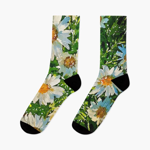 Item preview, Shasta Daisy Flowers in Watercolor, Los Angeles, California designed and sold by Douglas E. Welch Design and Photography.