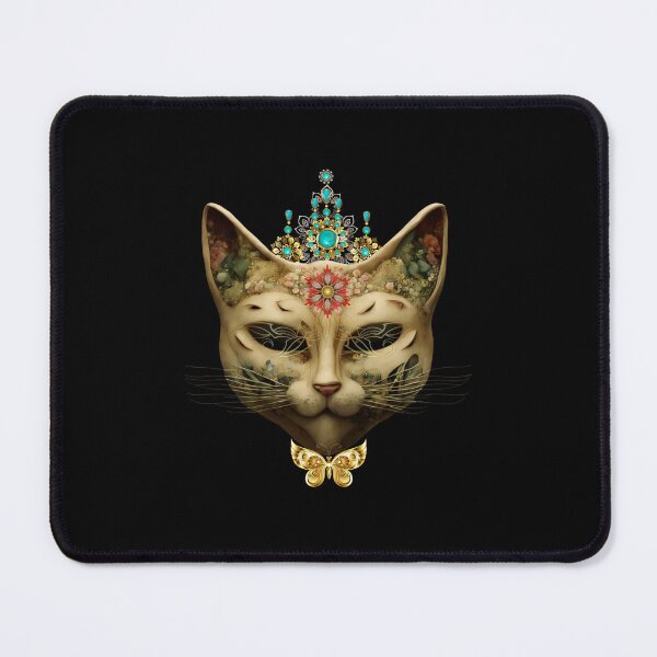 Item preview, Mystical masquerade cat in jewelry designed and sold by GorinART.