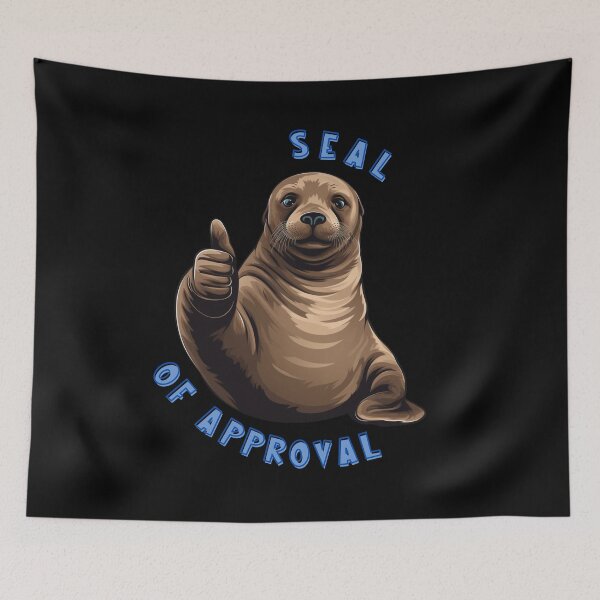 Item preview, Seal of Approval  designed and sold by PiggyBoxer.
