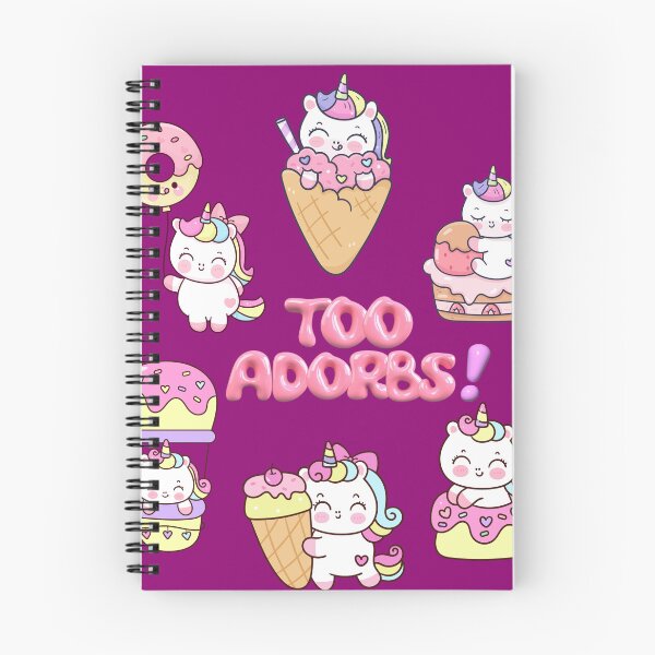 Item preview, Too Adorbs Cute Kawaii Unicorn Design designed and sold by RK-Artist.
