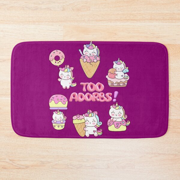 Item preview, Too Adorbs Cute Kawaii Unicorn Design designed and sold by RK-Artist.