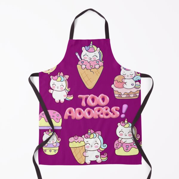 Item preview, Too Adorbs Cute Kawaii Unicorn Design designed and sold by RK-Artist.