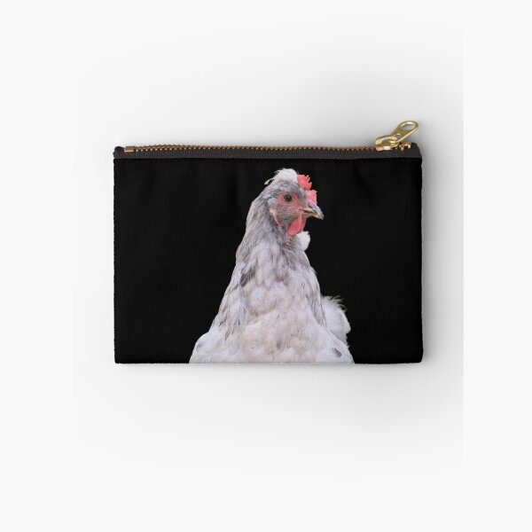 Item preview, White Hen Close Up - black background designed and sold by Louise-Mae.