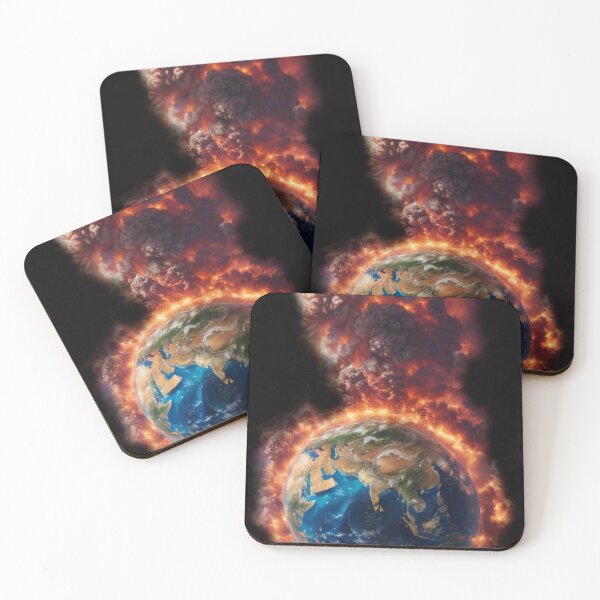 Item preview, world in flame designed and sold by ArtChords.