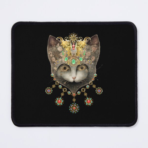 Item preview, Mystical masquerade cat in jewelry designed and sold by GorinART.