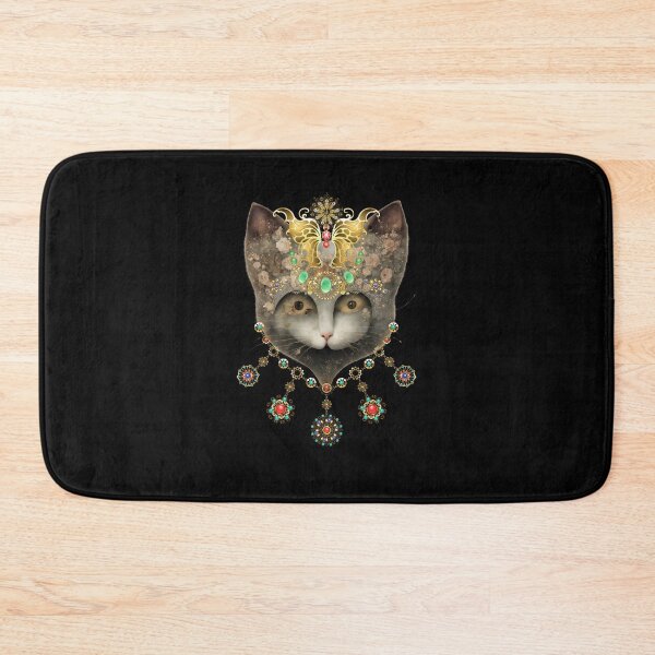 Item preview, Mystical masquerade cat in jewelry designed and sold by GorinART.