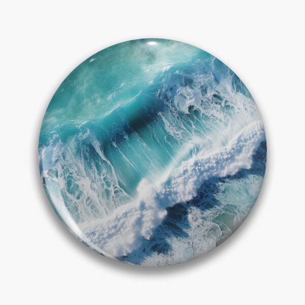 Item preview, Sea Waves Sunny Day Coast Landscape designed and sold by LudwikeArts.