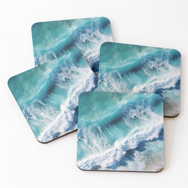 Item preview, Sea Waves Sunny Day Coast Landscape designed and sold by LudwikeArts.