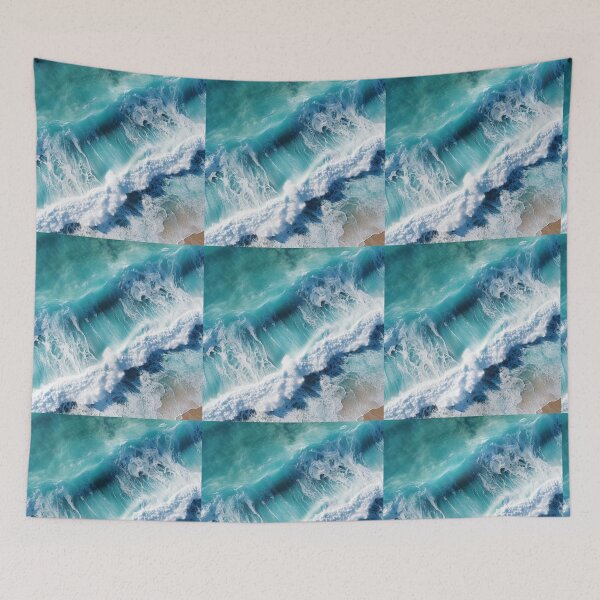 Item preview, Sea Waves Sunny Day Coast Landscape designed and sold by LudwikeArts.