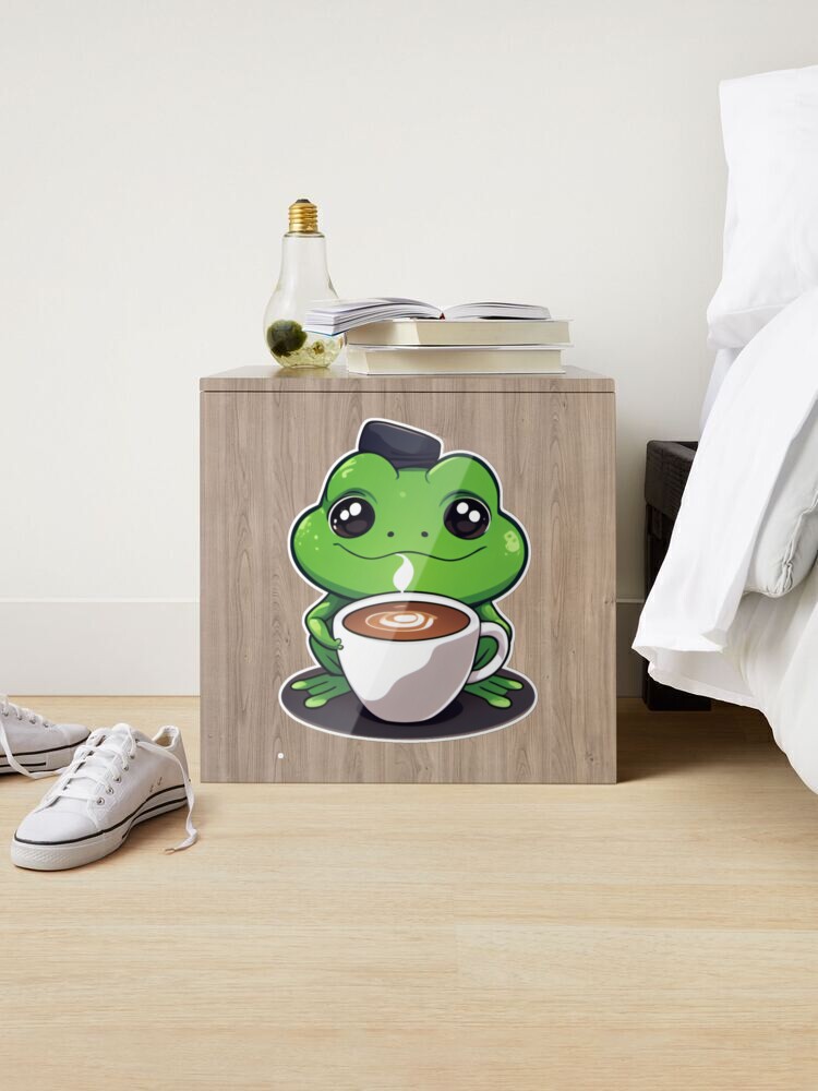 Frog Kawaii Frosted Iced Coffee Cup Funny Cute Frog Lover Gift Tumbler –  Mooi Metal Art