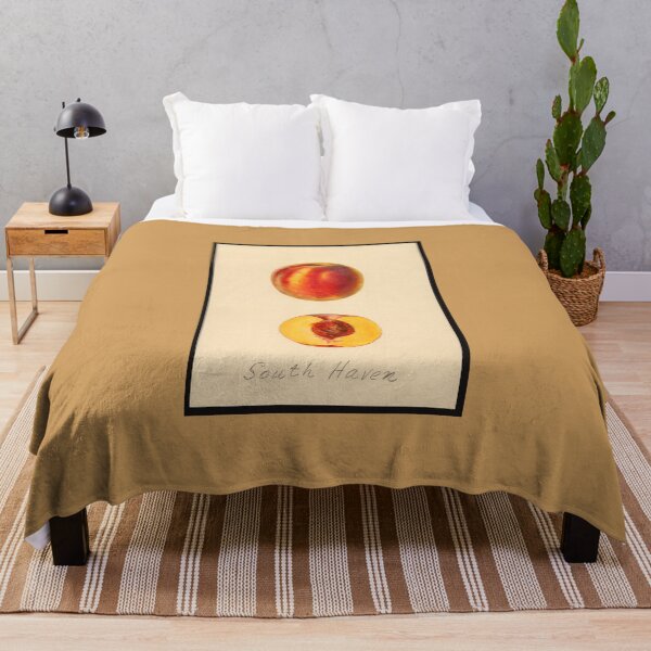 Item preview, Pomological Watercolor of South Haven Peaches (Prunus persica) designed and sold by Amanda1775.