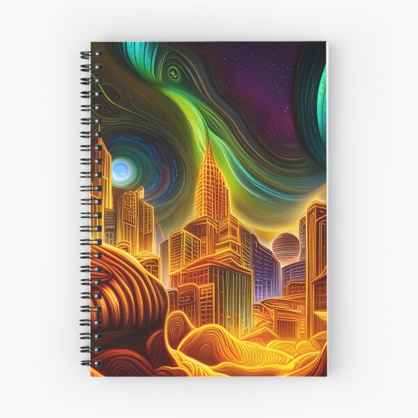 Item preview, Extraterrestrial Cityscape designed and sold by Roanemermaid.