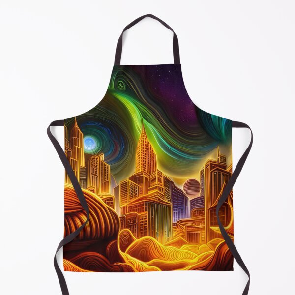 Item preview, Extraterrestrial Cityscape designed and sold by Roanemermaid.