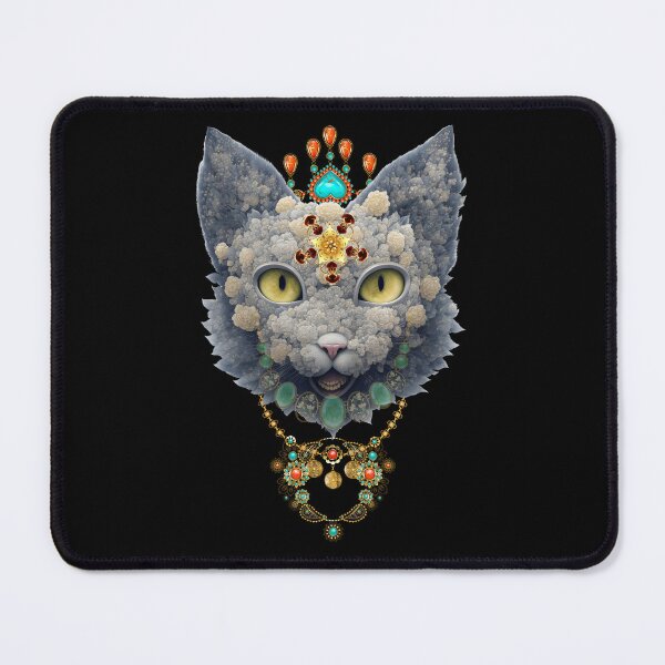 Item preview, Mystical masquerade cat in jewelry designed and sold by GorinART.