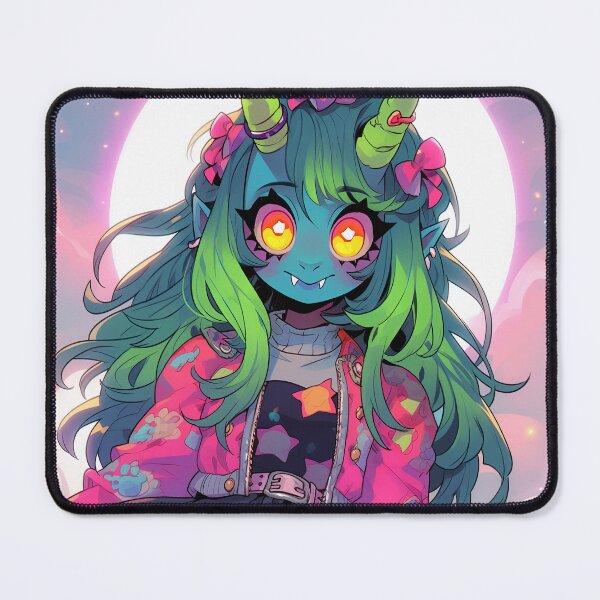 Item preview, Adorable Celestial Harajuku Troll Anime Girl designed and sold by bubblegoth.