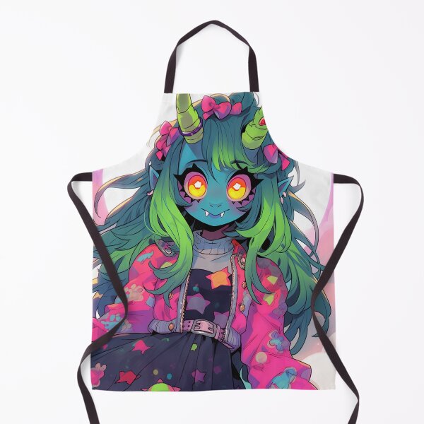 Item preview, Adorable Celestial Harajuku Troll Anime Girl designed and sold by bubblegoth.