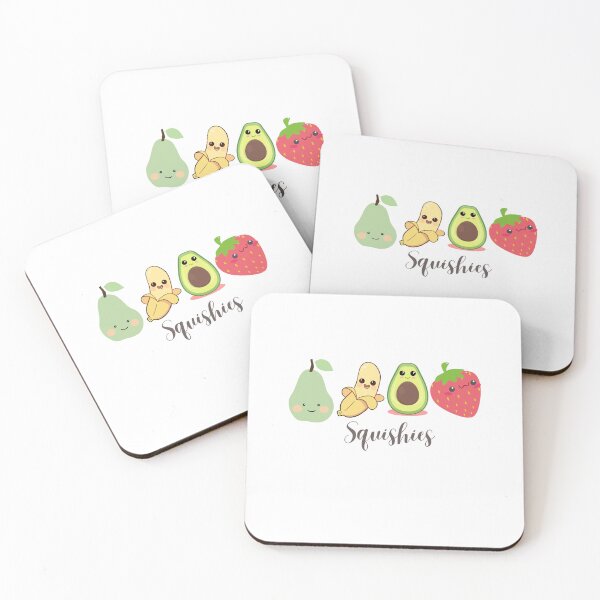 Item preview, Cute fruit inspired squishies design designed and sold by rflamha.