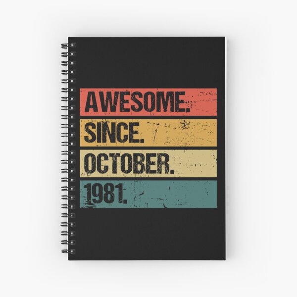 Item preview, Awesome Since October 1981 | Made In 1981 | Vintage October 1981 designed and sold by Christina-grich.