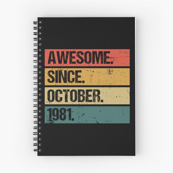 Item preview, Awesome Since October 1981 | Made In 1981 | Vintage October 1981 designed and sold by Christina-grich.