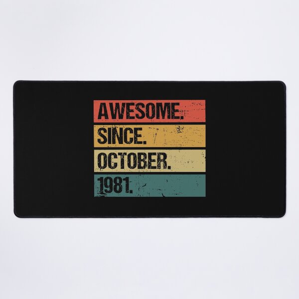 Item preview, Awesome Since October 1981 | Made In 1981 | Vintage October 1981 designed and sold by Christina-grich.