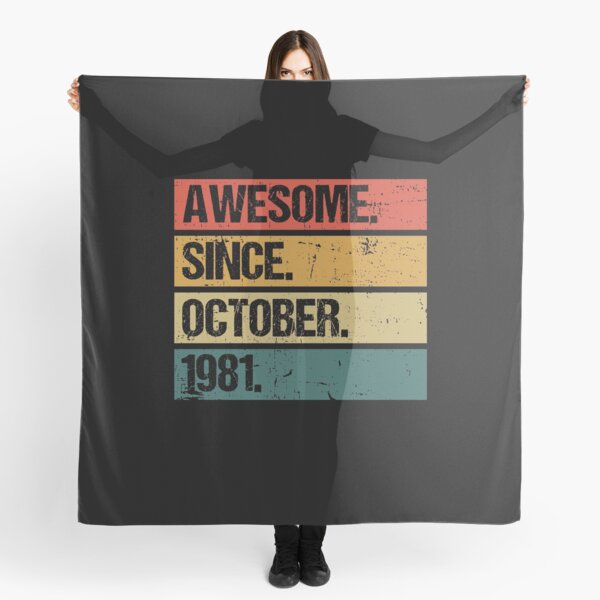 Item preview, Awesome Since October 1981 | Made In 1981 | Vintage October 1981 designed and sold by Christina-grich.