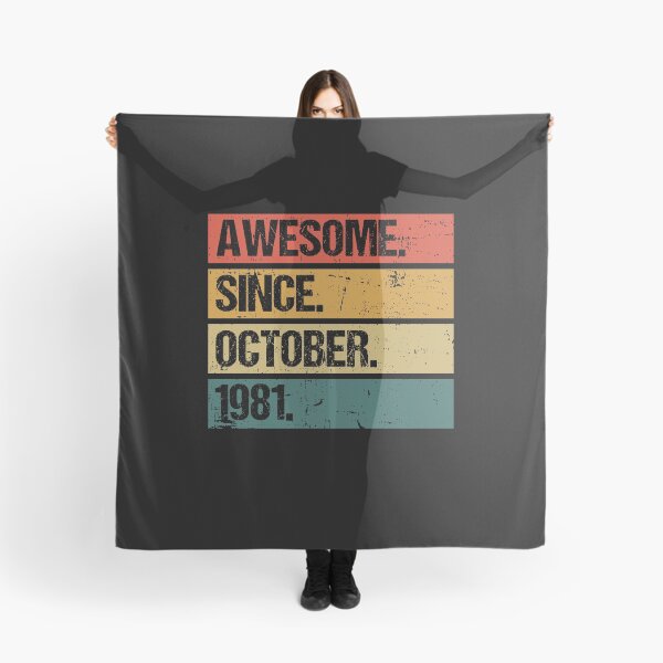 Artikelvorschau, Großartig seit Oktober 1981 | Hergestellt im Jahr 1981 | Jahrgang Oktober 1981 entworfen und verkauft von Christina-grich.