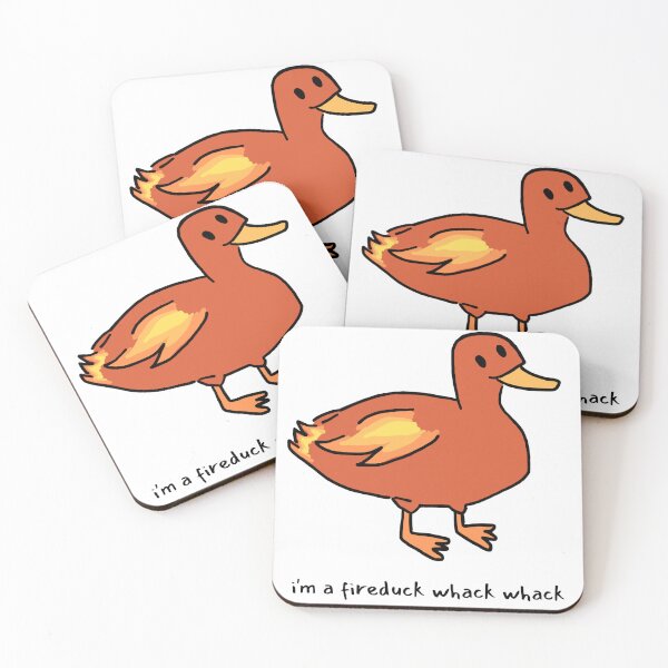 Item preview, Peter the Fireduck (big print) designed and sold by charlie-bee.