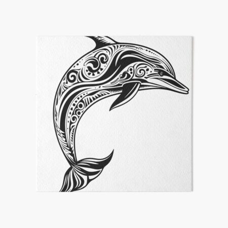 Celtic Dolphin by Brigid Ashwood Dolphin Poster Ocean Bathroom Pictures  Dolphins Wall Art Dolphin Pictures For Wall Ocean Theme Room Decor Cool  Huge Large Giant Poster Art 36x54 - Poster Foundry