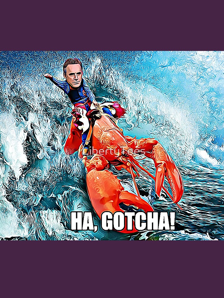"Lobster Jordan Peterson" Tshirt for Sale by LibertyTees Redbubble