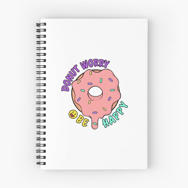 Item preview, Donut Preocúpate, sé feliz. lindo donut designed and sold by BrightRain.