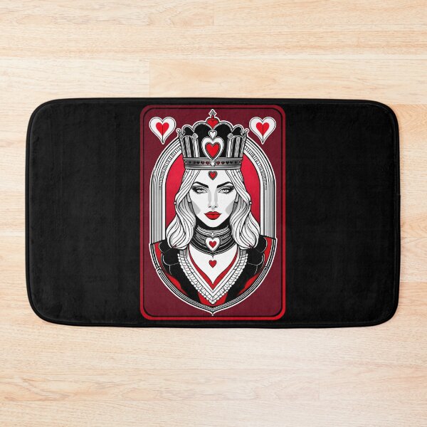Item preview, Queen of Hearts Card designed and sold by ZanyPaintbrush.