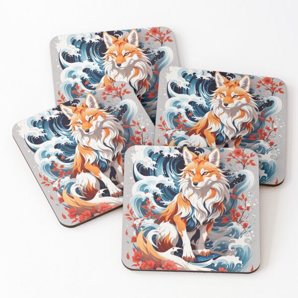 Item preview, Mystical Kitsune: Guardian of Secrets designed and sold by ViralVibeLab.
