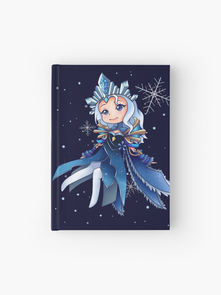 Dota 2 Crystal Maiden Hardcover Journal By Shiiin Redbubble