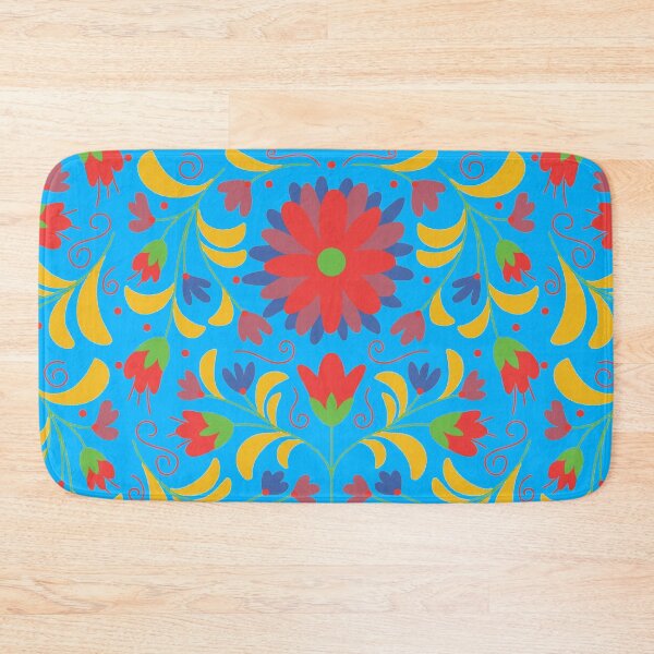 Item preview, Vibrant Flower Otomi Art designed and sold by khachiche.