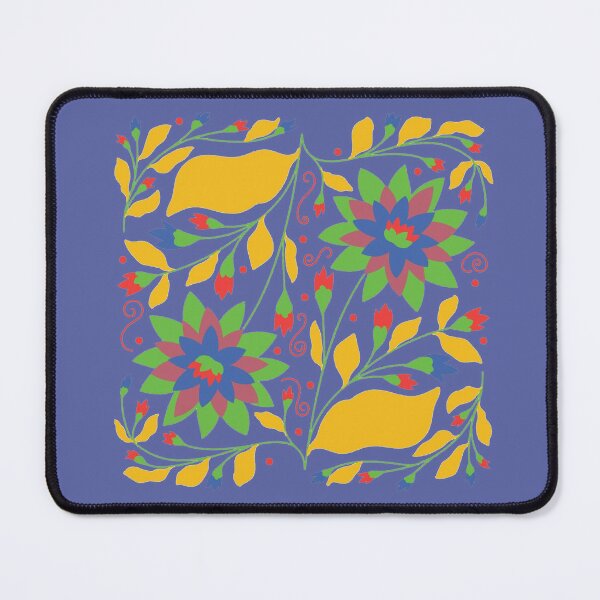 Item preview, Vibrant Flower Otomi Art designed and sold by khachiche.