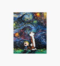 Calvin and Hobbes Inspired Art Board
