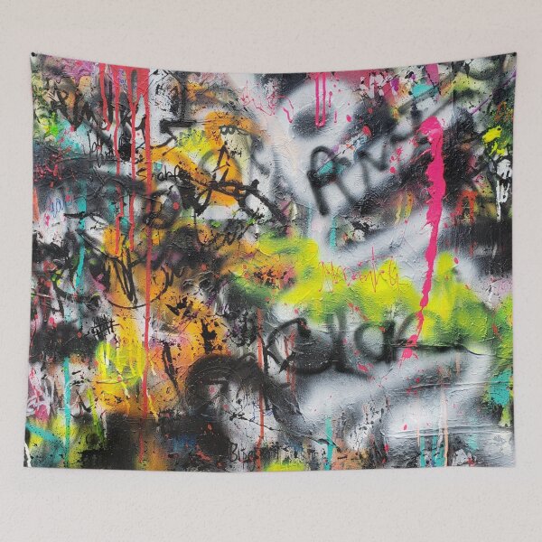 Item preview, JKalani Abstract Graffiti Street Art Painting designed and sold by jkalani.