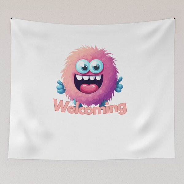 Item preview, Welcoming Warm Fuzzy designed and sold by CozyCanvasCrew.