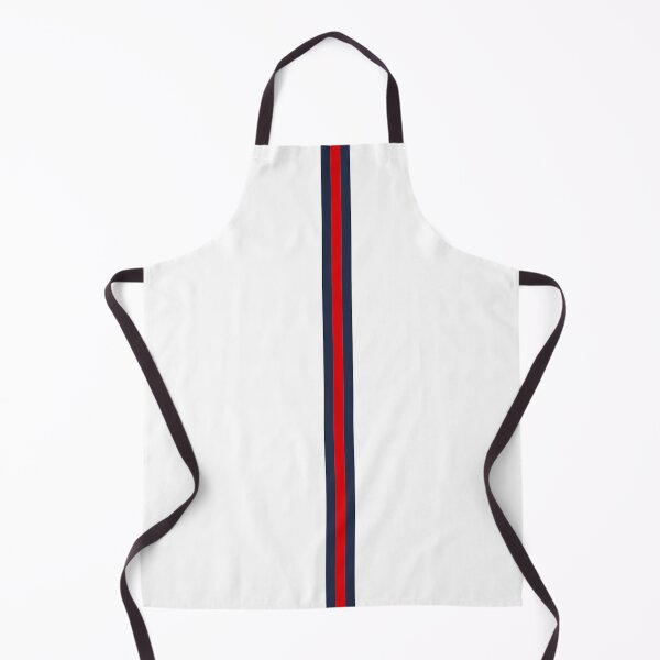 Item preview, WHITE, NAVY BLUE & RED Central Vertical 3 STRIPES designed and sold by RachelMacht.