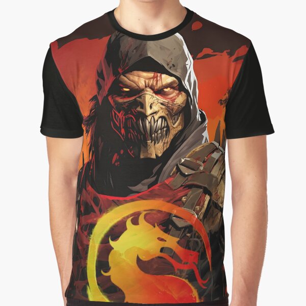 Mortal Kombat 11 Baraka T-Shirt White Rare Size S New