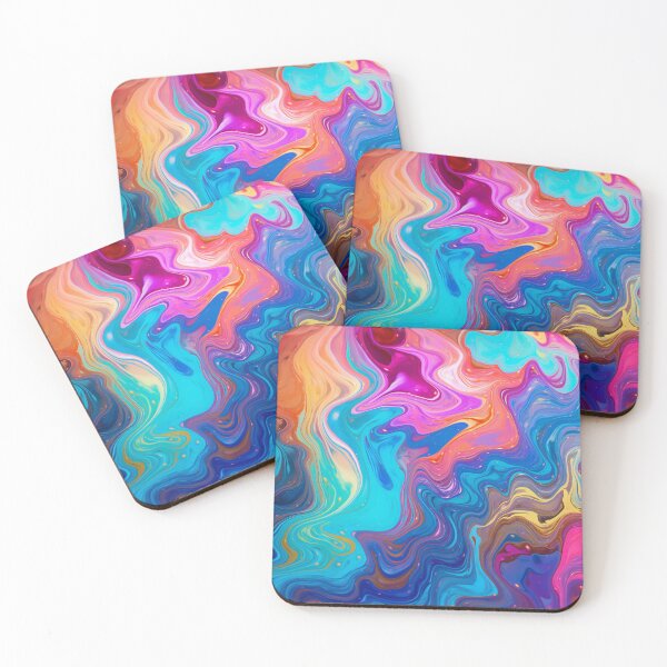 Item preview, Be positive anti depression rainbow marble pattern designed and sold by SmileshareShop.