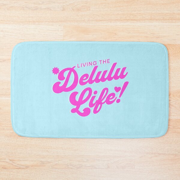 Item preview, Living The Delulu Life! Pink Meme Graphic designed and sold by PMCreative.