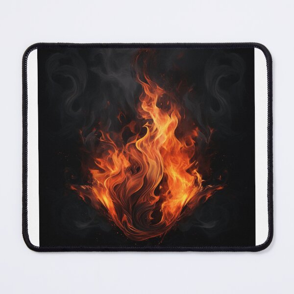 Item preview, flames with black background designed and sold by DanieWoods.