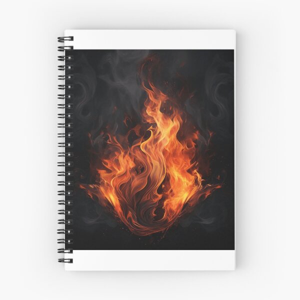 Item preview, flames with black background designed and sold by DanieWoods.