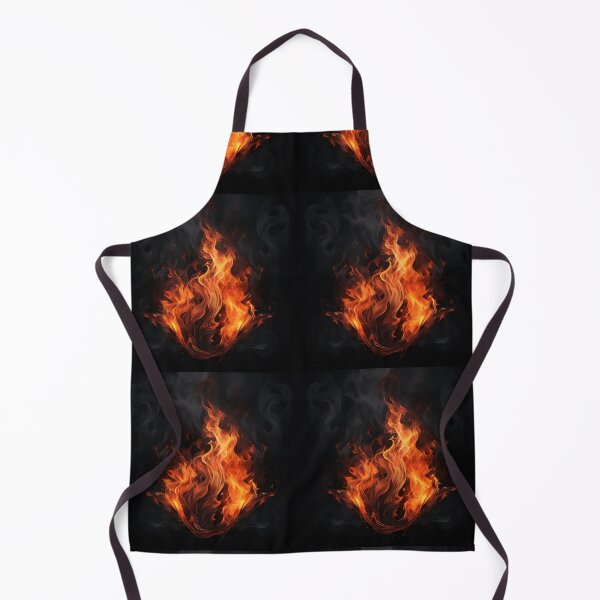 Item preview, flames with black background designed and sold by DanieWoods.