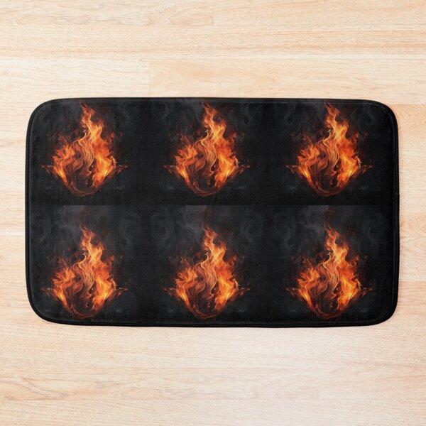 Item preview, flames with black background designed and sold by DanieWoods.